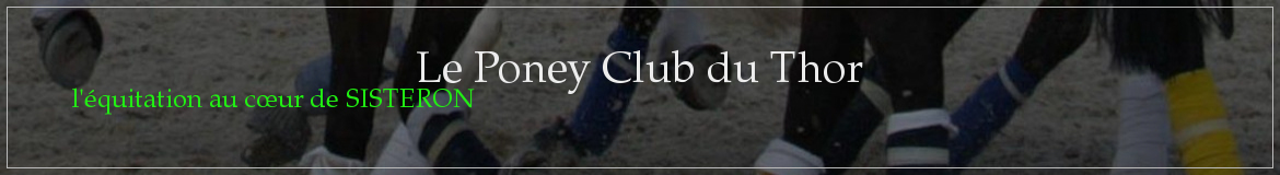 Le Poney Club du Thor